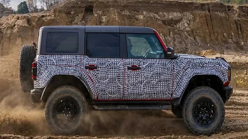 بالصور.. تحديثات فورد برونكو رابتر تظهر خلال اختبارها