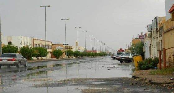 هطول أمطار على محافظة الدوادمي