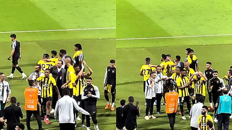 جماهير الاتحاد تهتف لبيرجوين تقديرًا لوفائه بعد وفاة جدته .. فيديو