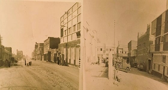 صورتان لمدينة البريدة ترجع لفترة الثمانينات الهجرية