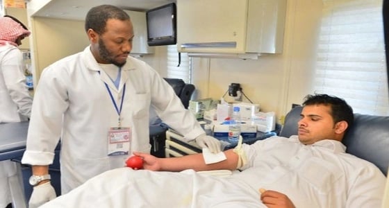 بالصور.. 504 متبرعين بالدم في معرض الرياض الدولي للكتاب