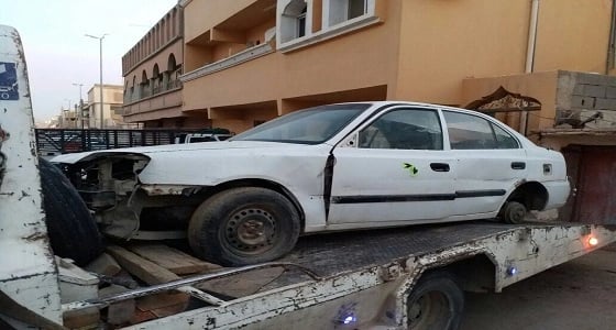 بالصور.. أمانة الشمالية تواصل حملاتها لإزالة السيارات التالفة والهياكل