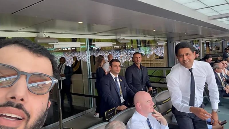 آل الشيخ يدعم باريس سان جيرمان ضد الريال .. فيديو