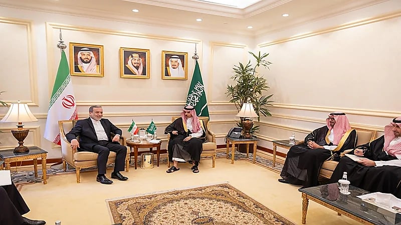 وزير الخارجية يبحث مع نظيره الإيراني آخر التطورات في المنطقة.. فيديو