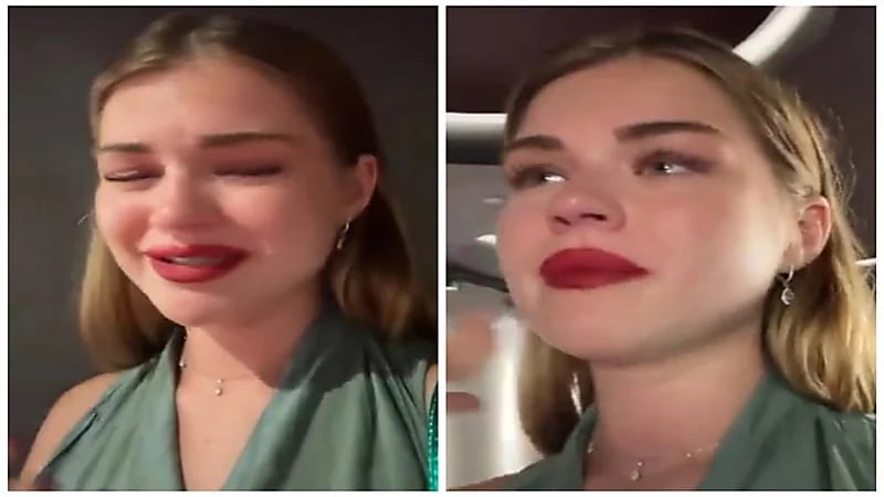 تأثر أليونا وهي تبدي رأيها في فيلم باربي .. فيديو