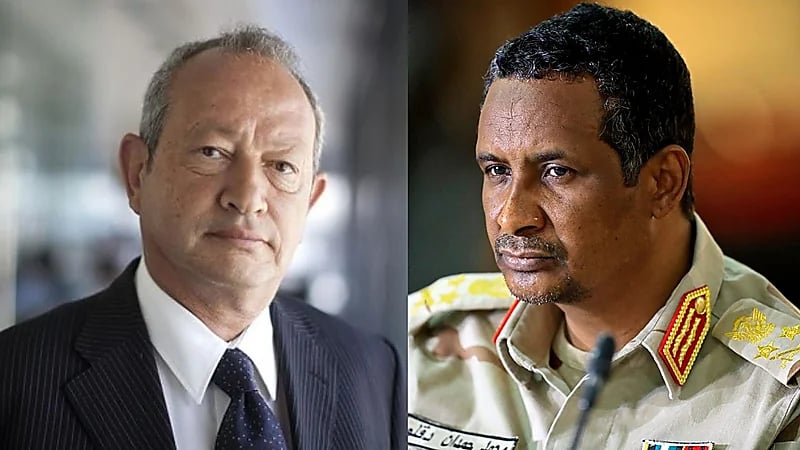 نجيب ساويرس بعد أنباء ارتباطه الاقتصادي بـ "حميدتي": "أي كلام"