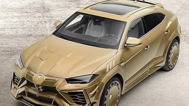 لامبورجيني أوروس تعلن عن نسختها الجديدة المطلية بالذهب بقوة 900 حصان  .. صور