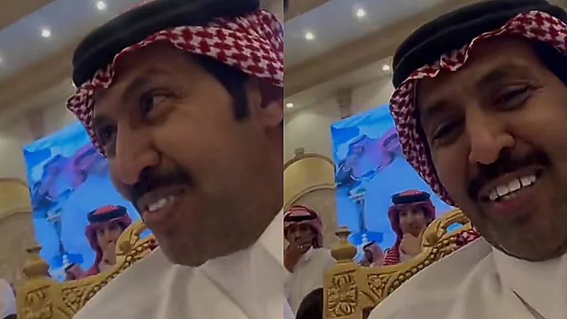 مقطع طريف للشاعر تركي الميزاني مع أحد الأطفال من معجبيه .. فيديو