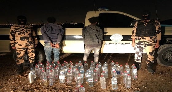 " مجاهدو الرياض " يقبضون على إثيوبيين يمارسان تصنيع وترويج الخمور