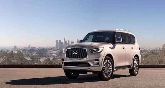 بالصور.. الكشف عن إنفينيتي QX80 فيس ليفت 2018 رسميا