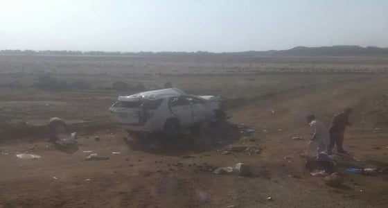 حادث مروري يقضي على أسرة كاملة بالبرك