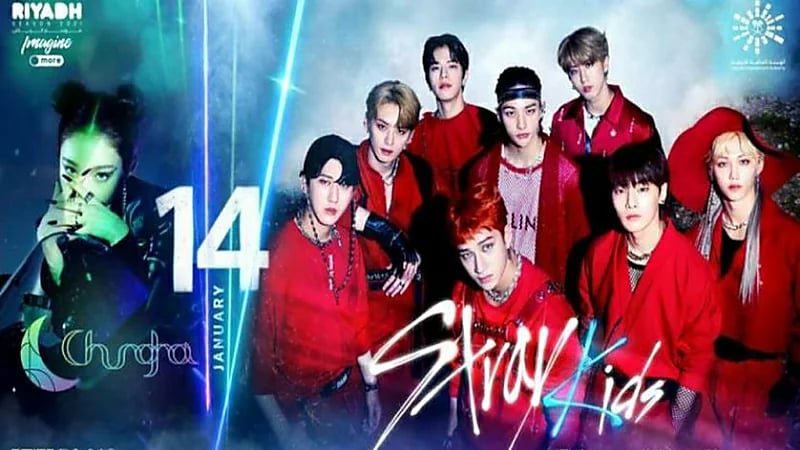 إلغاء حفلة الفرقة الكورية ستراي كيدز والفنانة تشونغها