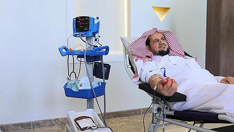 النائب العام يشارك في حملة ولي العهد للتبرع بالدم