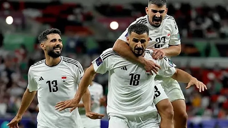 مشجعة عراقية تحتفل بطريقة رونالدو وتوجه رسالة للأخضر .. فيديو