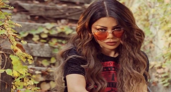 بالصورة.. إطلالة كاجوال لـ هيفا من كواليس مسلسلها الجديد " لعنة كارما "