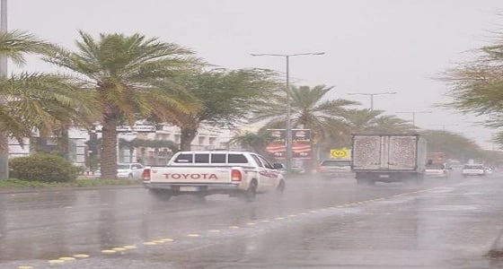توقعات بهطول أمطار ربيعية على عدة مناطق بالمملكة لمدة أسبوع