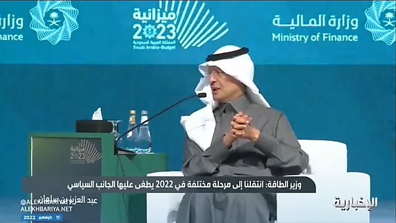 وزير الطاقة: أوبك+ تسعى للحد من التقلبات وتعزيز فرص الاستثمار (فيديو)