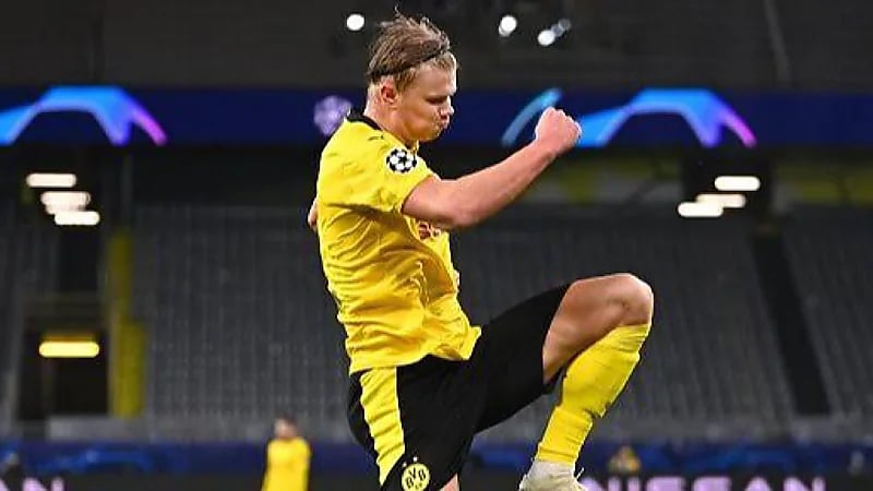 "هالاند" يحقق رقم قياسي جديد في دوري أبطال أوروبا