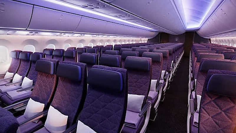 طيران الرياض تسدل الستار عن مقصورات فاخرة في أسطولها الجديد .. صور