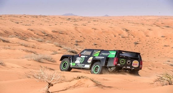 " العبدالعالي " يحقق أعلى سرعة في رالي حائل نيسان 2018