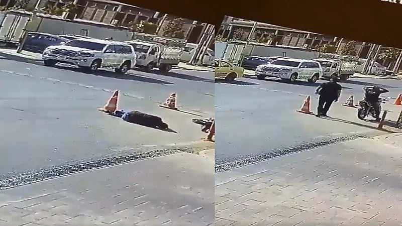 بالفيديو.. عراقي ينجو بأعجوبة من محاولة قتل