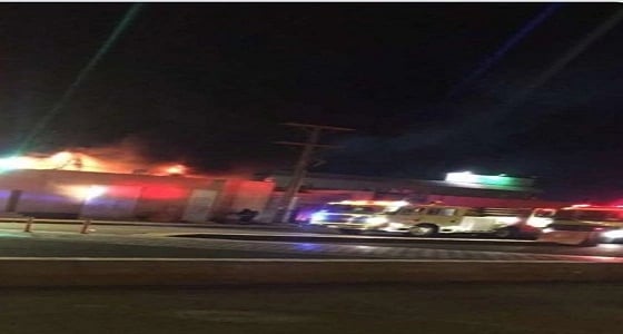 الدفاع المدني يخمد حريقًا بكلية للبنات في المذنب