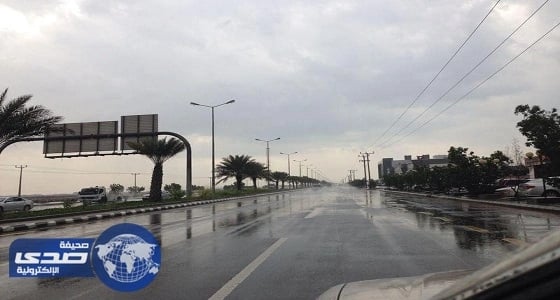 هطول أمطار متفرقة على الطائف