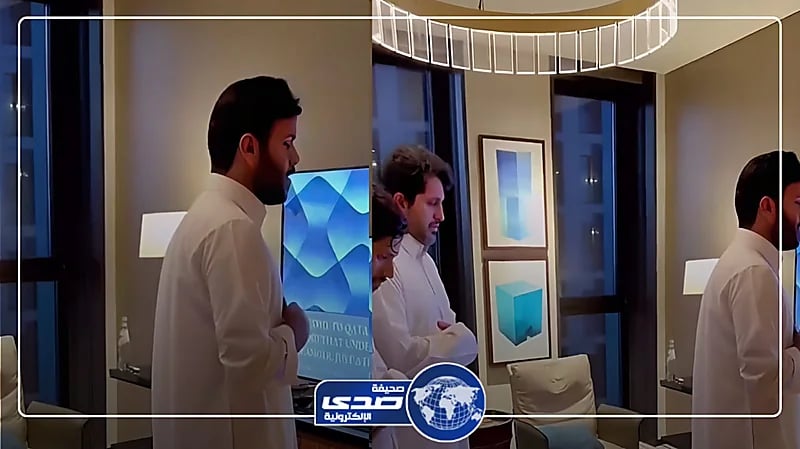 غازي الذيابي يؤم أصدقائه في صلاة الفجر.. فيديو