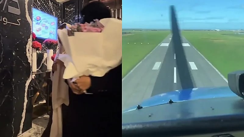 مجد الأقصم تتحدى مخاوفها وتشق طريقها في عالم الطيران.. فيديو