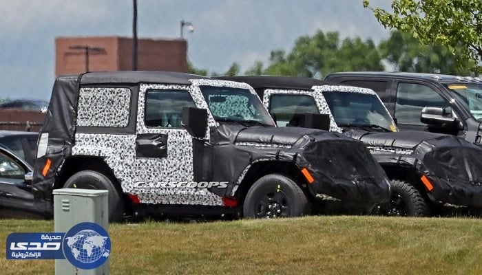 بالصور..جيب رانجلر 2018 ترصد أثناء اختبارها بنسخ مختلفة