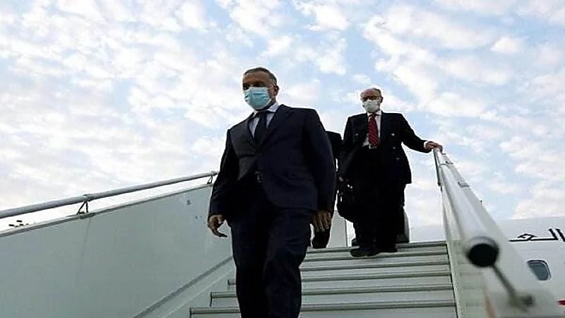 الكاظمي يصل الرياض والأمير محمد بن سلمان في استقباله