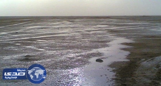 هطول أمطار متوسطة على الوجه