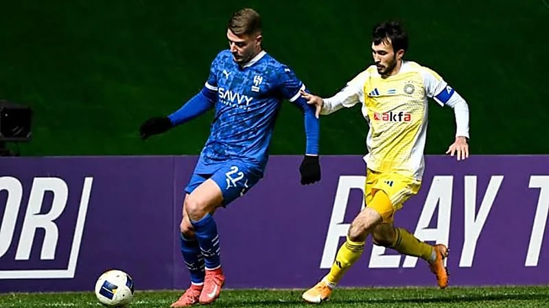 تغريم بختاكور بسبب سلوك جماهيره في مباراة الهلال