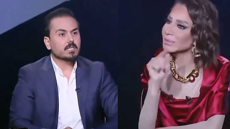 نزار الفارس يحرج بسمة وهبة على الهواء مباشرة بسبب أجر حورية فرغلي .. فيديو