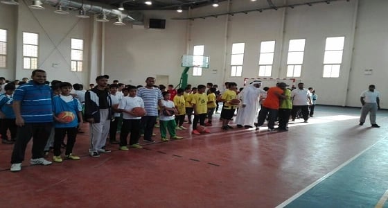 بالصور.. انطلاق فعاليات بطولة مهارات كرة السلة للمرحلة الابتدائية بوادي فاطمة