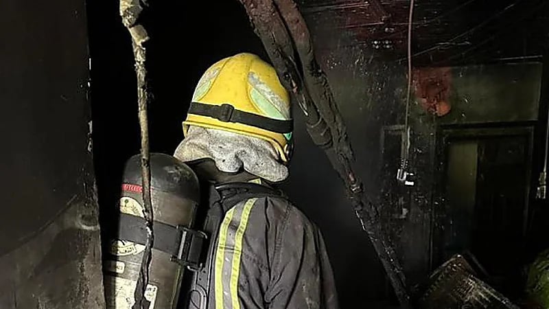 مدني الأحساء يخمد حريق في منزل نتج عنه إصابات