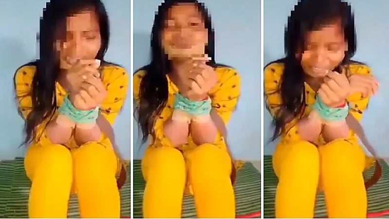 فتاة تدعي اختطافها لتهرب بأموال والدها مع حبيبها   .. فيديو