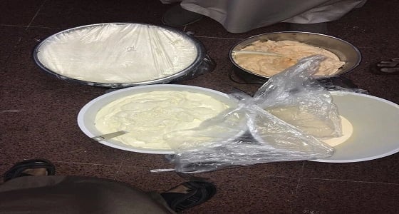 بالصور.. إتلاف 113 كيلو أغذية فاسدة بقباء