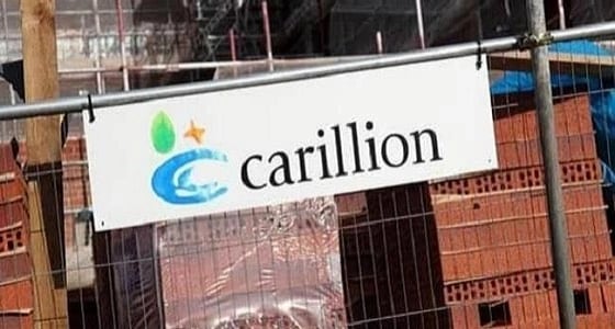 انهيار مجموعة كاريليون البريطانية للأشغال العامة