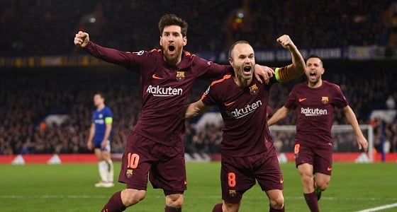 تحديد مصير إنييستا في موقعة تشيلسي