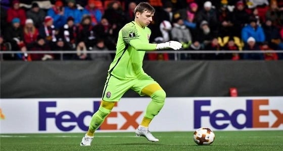 إنتر يتعاقد مع حارس المنتخب الأوكراني مقابل 6 ملايين يورو