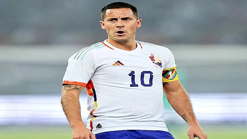 الوزن الزائد يورط هازارد قبل كأس العالم