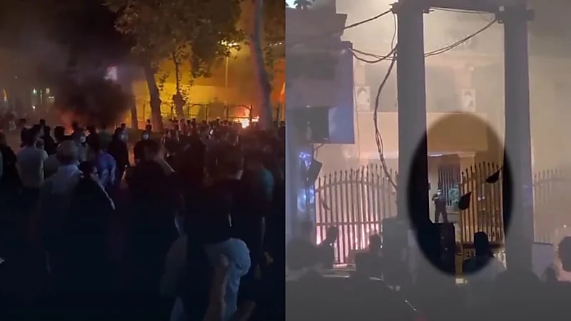 بالفيديو.. لحظة مقتل فتاة إيرانية أثناء تصويرها لانتهاكات الأمن