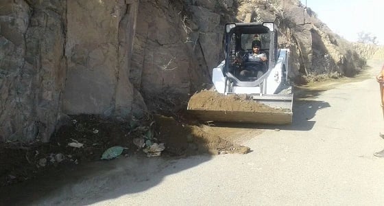 بالصور.. صيانة أعمدة الإنارة  وتنظيف الشوارع بفيفاء