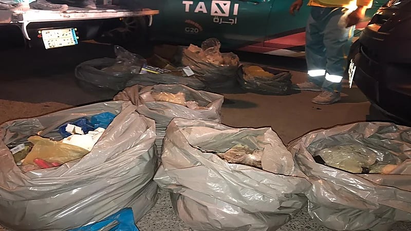 لجنة مكافحة التبغ تضبط 900 كيلو من التمباك والخلطات الضارة بالرياض