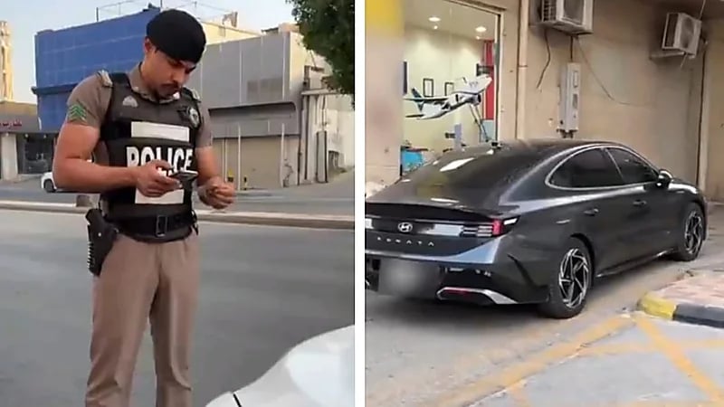 رصد مخالفة وقوف المركبات في أماكن غير مخصصة بالقصيم .. فيديو