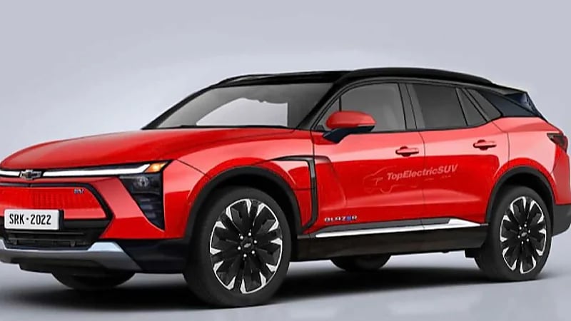 مواصفات شيفروليه بليزر 2024 الكهربائية الجديدة