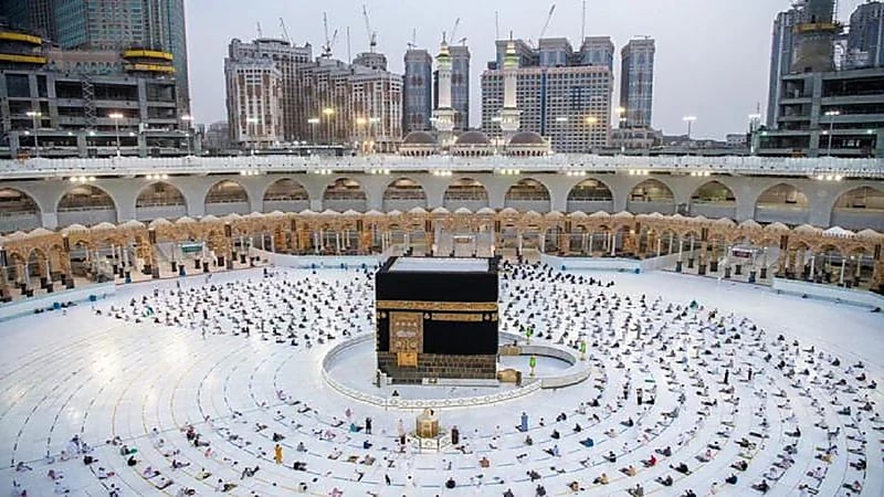 بالفيديو.. فتح جميع الطوابق الأربعة للمسعى في المسجد الحرام