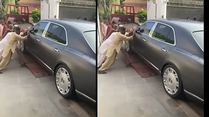 سرقة سيارة فاخرة من بريطانيا والعثور عليها في باكستان