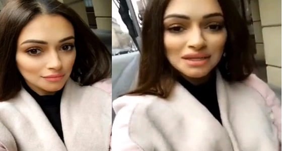 بالفيديو.. عجوز يفاجأ شوق الهادي خلال تصوير فيديو